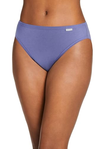 Image of Jockey Women's Underwear Elance French Cut - 3 Pack, Sheer Lilac /Undulating Lilac /Lavender Bud, 7