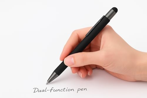 Lined Paper Planner Notebook (A5) - 15 * 21 cm - Chic Metal Pen (Black)