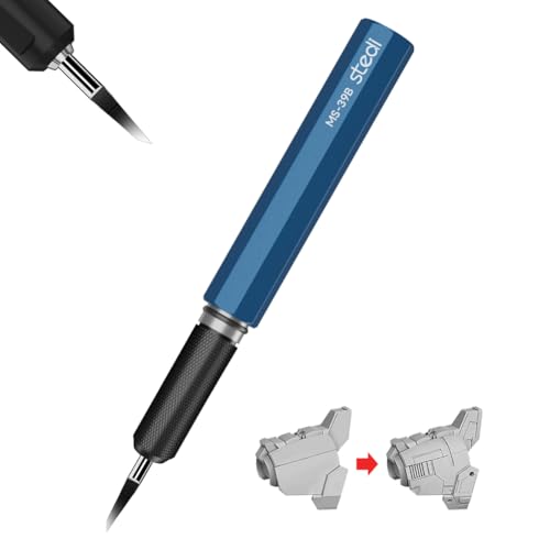 stedi Model Scriber Chisel,Tungsten steel Blades 0.15mm,for Modeling Hobby,RG Scale Model,Gundam Model Kit,for Scribing line, Engraved,Panel line,Resin,Blue