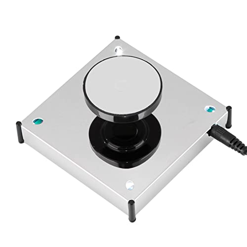 Magnetic Levitation Shelf, 360Â° Rotating Magnetic Levitation Floating Show Shelf Display Platform with LED(#1)