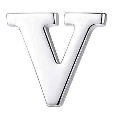 albetro Personalised Letter V Lapel Pin Brooch (B081XZZQ7M) Amazon Price History, Amazon Price Tracker