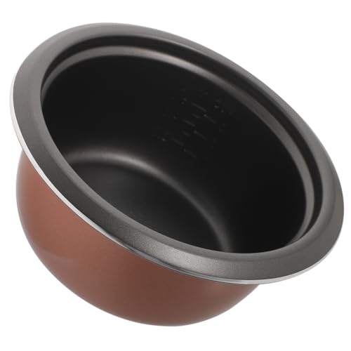 FUNNETOYU Recipiente Interior de Arrocera de Aluminio Reforzado Antiadherente para Cocina Eléctrica de Reemplazo Duradero con para Cocción Precisa y Multifunción
