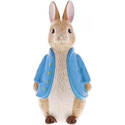Beatrix Potter A29292 Peter Rabbit Money Bank, Blue, One Size Cover