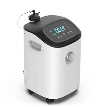 CARER 5 Litre Oxygen Concentrator | Model: CR-P5W | Adjustable Oxygen Flow 0.5-5 L/min