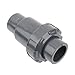 1pc PVC One Way Check Valve for Aquarium, Garden Irrigation, and Industrial Use - 20mm-50mm Sizes(ID32mm)