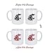 Sunkiss Unlimited Color Changing! NCAA ThermoH Logo Ceramic Coffee Mug (WSU Cougars)
