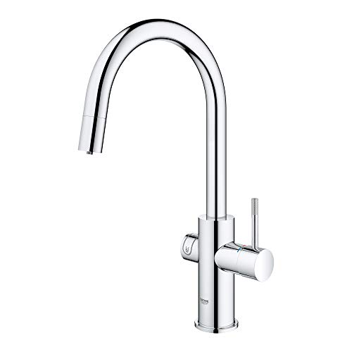 Grohe 31251002 Blue Professional Kitchen Faucet Starter Kit, Starlight Chrome #TOP1