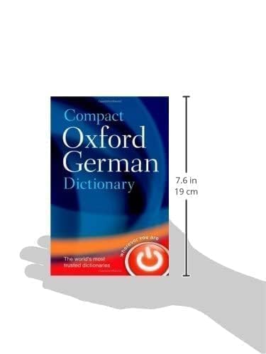 Image of COMPACT OXFORD GERMAN DICTIONARY