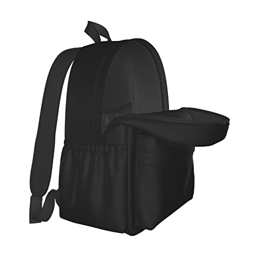 Jaqqiyoz Kids Anime Backpack For School Boys Girls Bookbag Water Resistant Large Capacity Toddler Cartoons Travel Bag,Black G1 #TOP6
