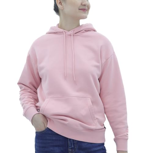 Image of SoftSpun Hoodies for Women UK | 100% Cotton French Terry, Regular Fit Women's Hoodies | Everyday Wear Ladies Hoodie for Women