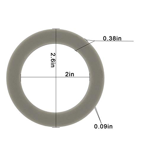 Pack 4 Empaques O-Ring para Licuadoras 66 mm miniatura 2