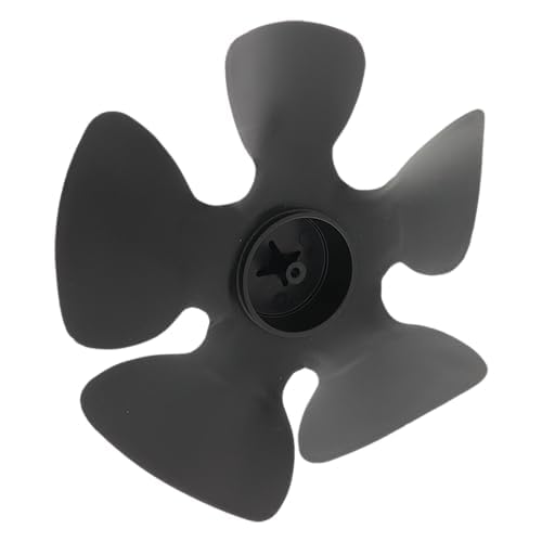 Black Plastic Fan Blade, 4 Blades