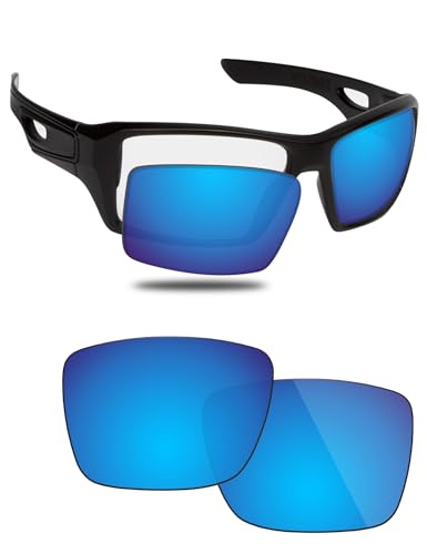 Image of Fiskr Polarized Lenses Replacement Compatible with Oakley Eyepatch 2 OO9136 Sunglasses, Impact Resistant & Perfect Fit