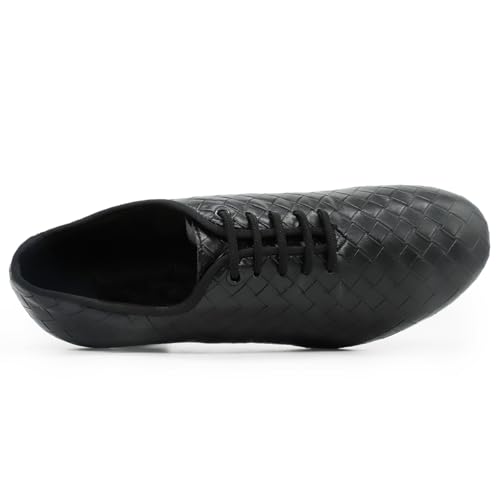 Shoes Professional Women's Latin Dance Shoes Practice Ballroom Woven Leather Oxford Performance Dress Shoe #T1-B4