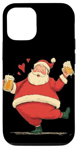 �N���X�}�X�V�[�Y���̃T���^�N���[�X�Ɗy�����r�[���̈� �X�}�z�P�[�X iPhone 12/12 Pro �p