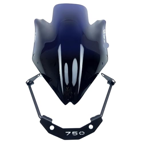 Déflecteur pare-brise moto Z750 contre fatigue cervicale bulle 2007