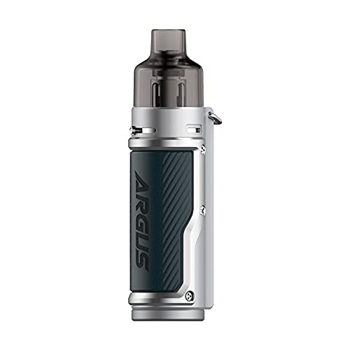 VooPoo Argus Pro E-Zigaretten Set - 3000mAh Akku - 4,5 ml Tankvolumen - Subohm-Dampfen möglich (silber)