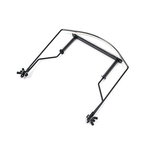 Bitray Harmonica Holder, 10 Hold Harmonica Holder Harmonica Bracket Adjustable Hanging Neck Holder
