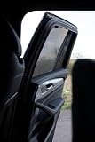Zestaw osłon samochodowych kompatybilny z BMW X3 (G01) 2017- i iX3 (G08) 2020- (8-częściowy), czarne