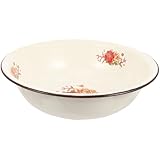 Lavabo style vintage – fabriqué en émail de haute qualité, très résistant et