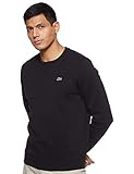 Langarm Lacoste Sport Herren SH7613 Sweatshirt, Schwarz (Noir), X-Large (Herstellergröße: 6)
