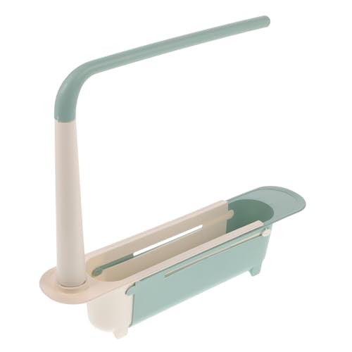 SMASOLO Scaffale Estensibile Scolapiatti per Lavello Organizer per Spugne e Facile da Installare Adatto Lavelli Diverse Rimovibile e Lavabile