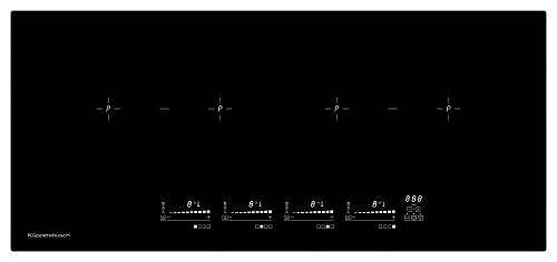 Preisvergleich Produktbild Küppersbusch KI9800.0SR Induktionskochfeld, Glas / Metall, Schwarz, Rahmenlos