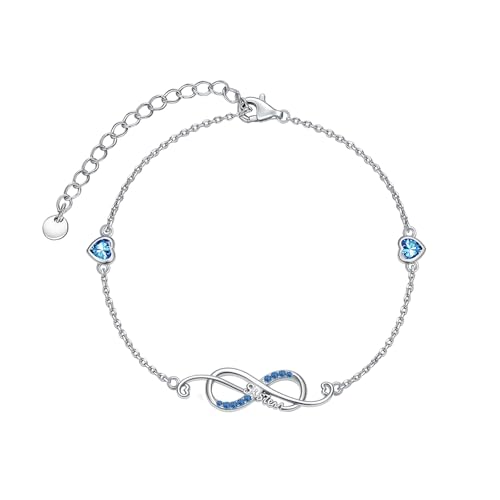 LEECCI Sister �u���X���b�g �����p 925�X�^�[�����O�V���o�[ �C���t�B�j�e�B �u���X���b�g 12�� �a���� �o���W���G���[ �����p