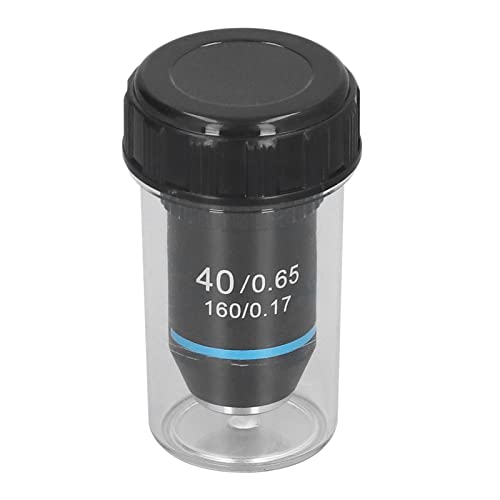 Lentille d'objectif de microscope achromatique 40X grossissement filetage 20.2mm