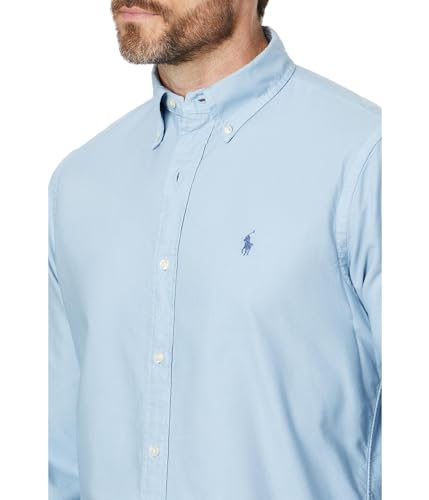 Image of POLO RALPH LAUREN Men's Classic Fit Plaid Oxford Shirt