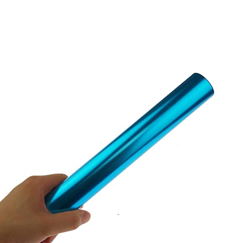 Miokun 12 Pieces Aluminum Relay Batons Track Batons Field Race Batons for Outdoor Field Race Tools (6 Colors)