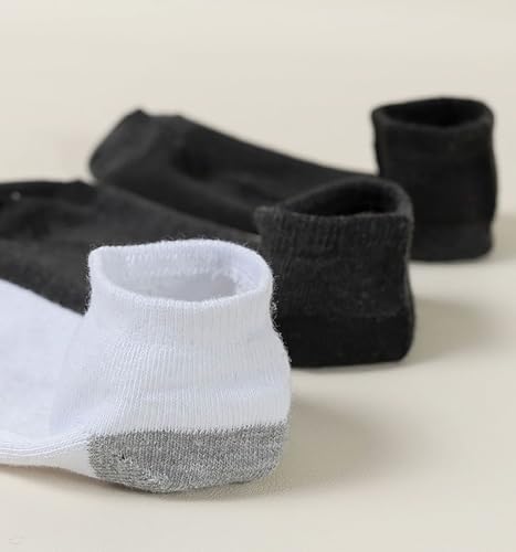 Image of 12-30 Pairs Low Cut Ankle Socks for Men Thin Breathable Casual No Show Athletic Socks Bulk