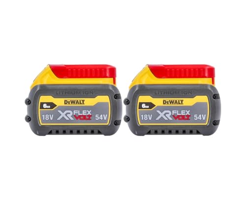 DeWalt DCB546 Flexvolt XR - Batería de iones de litio (18 V, 54 V, 6,0 Ah)