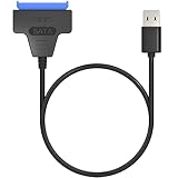 SATA変換ケーブル SATA USB変換アダプター SATA-USB3.0変換ケーブル 2.5インチHDD SSD SATA to USBケーブル 50cm
