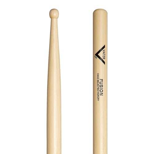 Vater Drumsticks VS3PFW - Fusion - American Hickory Series - Punta de Madera - Pack de 3 Pares miniatura 1