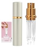 Design élégant en aluminium : ce vaporisateur de parfum de 5 ml est fabriqué en aluminium de haute qualité pour une longue durée de vie tout en offrant un look élégant et élégant. Le design rappelle un rouge à lèvres délicat et s'adapte parfaitement à votre style personnel. Idéal pour les femmes et les hommes qui veulent toujours avoir un bon parfum lors de vos déplacements.