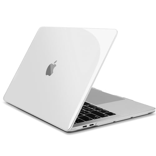 ZYB Funda para MacBook Pro 13 Pulgadas M2 2022 M1 2020 2016 (A2338 A2289 A2251 A2159 A1989 A1706 A1708) con Touch Bar, Cubierta Carcasa Case Dura Protectora, Transparente