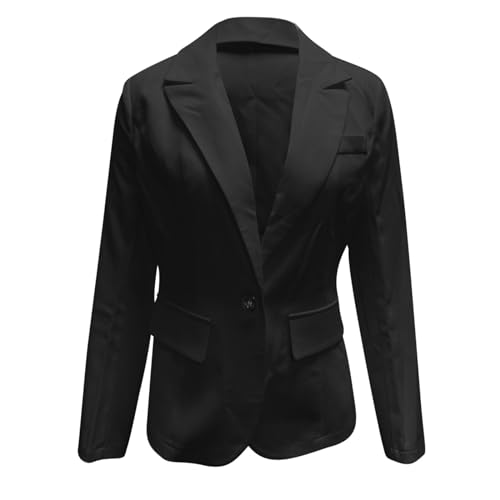 Light Blazers for Women Casual Long Sleeve Open Front Work Office Suit Jackets Notch Lapel Office Blazer Jacket4