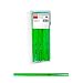 Produktbild TOX Neo Zimmermannsbleistift, oval-vierkant, Neonfarben Grün, Härtegrad medium, für Strichbreiten von 1  2 mm, ungespitzt, 250 mm lang, 09790104 x 12stk