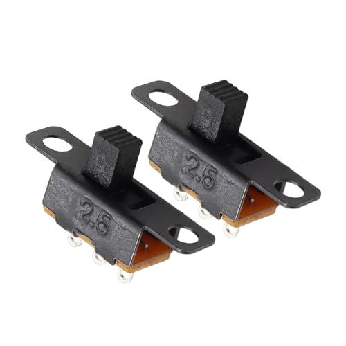 Interruptor de palanca SS12F15 de 3 pines mango 4mm 1P2T pack de 50 3