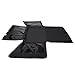 HECASA Soft Top Compatible with 1986-1994 Suzuki Samurai with Tinted Zip Out Windows Sailcloth - Black, NN1608