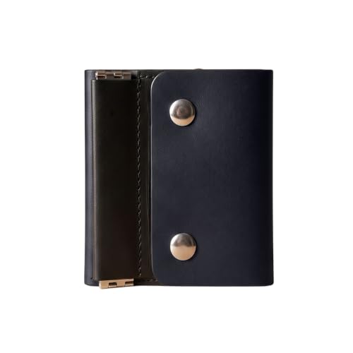 Image of The Wallet Store ClickKiss Genuine Leather Wallet for Men - Blue