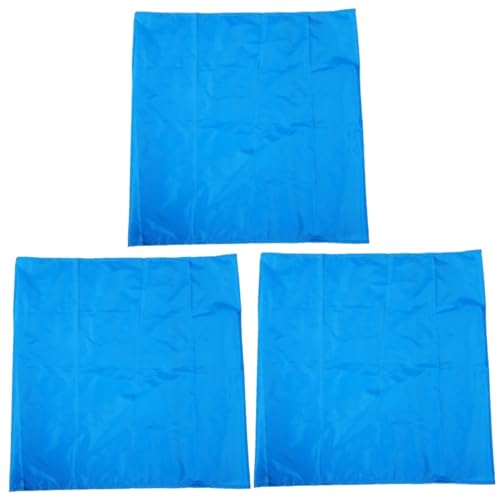 SHERCHPRY 3 Piezas Plataforma Deslizante de Desplazamiento Anciano Ayuda Adulto Plataforma de Movimiento del Paciente Almohadilla de posición cojín de del Paciente Nylon Azul