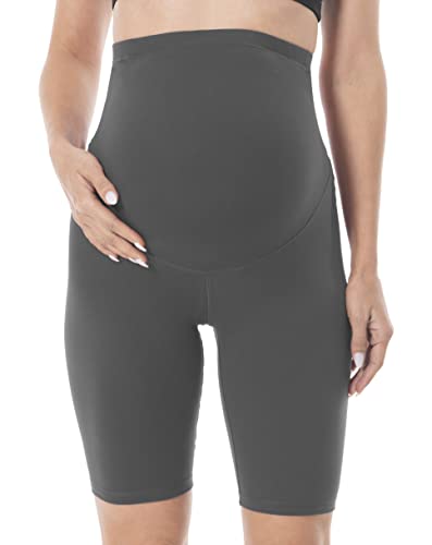 V Vocni Maternity Biker Shorts Over The Belly Bike Short Workout Yoga Active Pregnancy Bermuda Short Pants Lounge Pajama #TOP2
