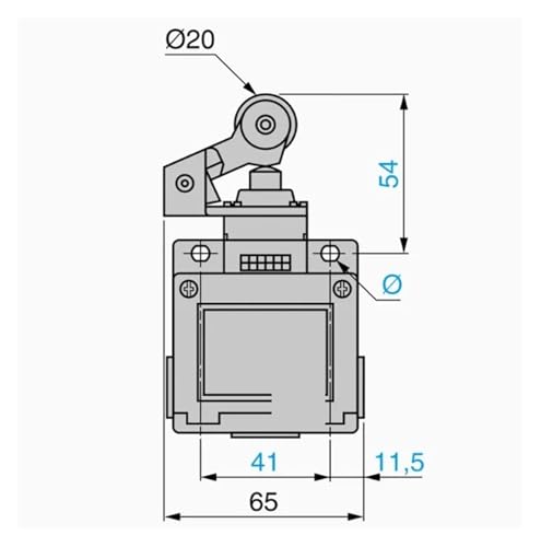 Interrupteur de fin de course XCKM102C pour automatisme - 3