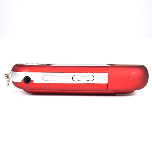 Image of 8GB USB MP3 Music Video Digital Player Recording with FM Radio eBook Red|8GB Portable MP3 Player with FM Radio, Voice Recorder & 3.5mm Output - AAA Powered