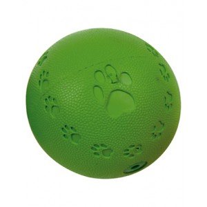 Zolux Jouet Balle en Caoutchouc pour Chien - 9,5 cm - Coloris aléatoire