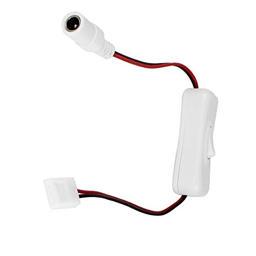 Cable con Interruptor LED y Conector DC Hembra miniatura 1