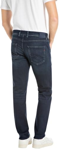 Replay Dżinsy męskie, 007 Dark Blue, 34W / 34L