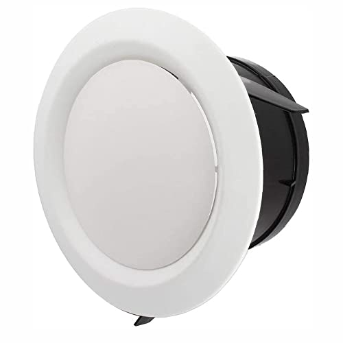MACHSWON 75mm Mounting Diameter Disc Ventilation Circle Adjustable Grille Vent Cover White Ajustable - Image 2